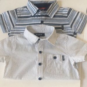 DKNY Baby Boy Romper & Shirt